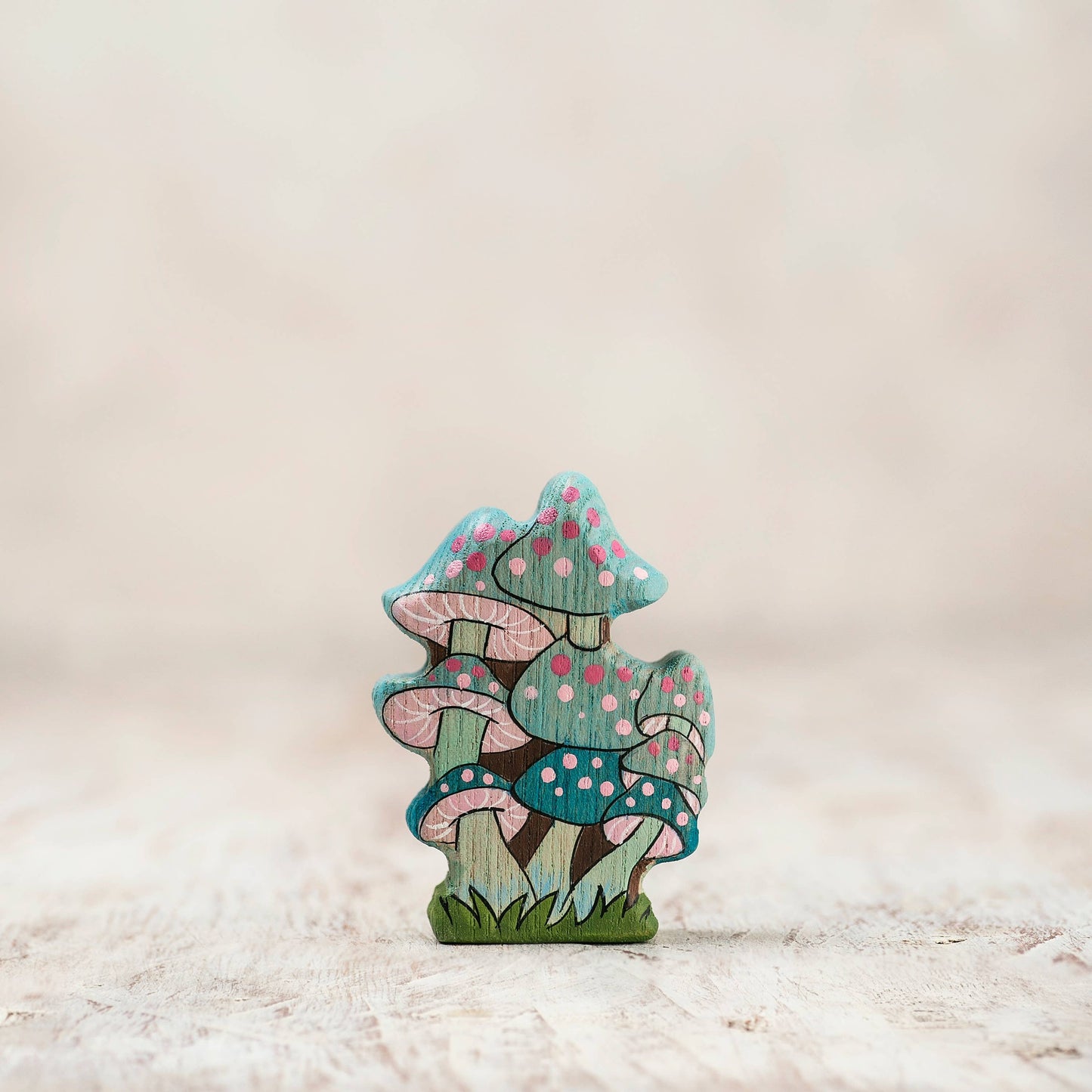 WhimsyWoods Blue Fairy Mushrooms: Handcrafted Magic for Imaginative Play
