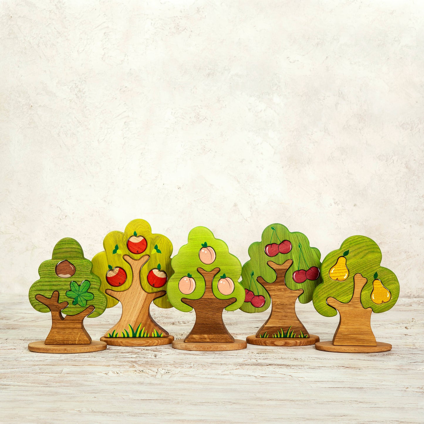 Wooden Chestnut Tree Puzzle