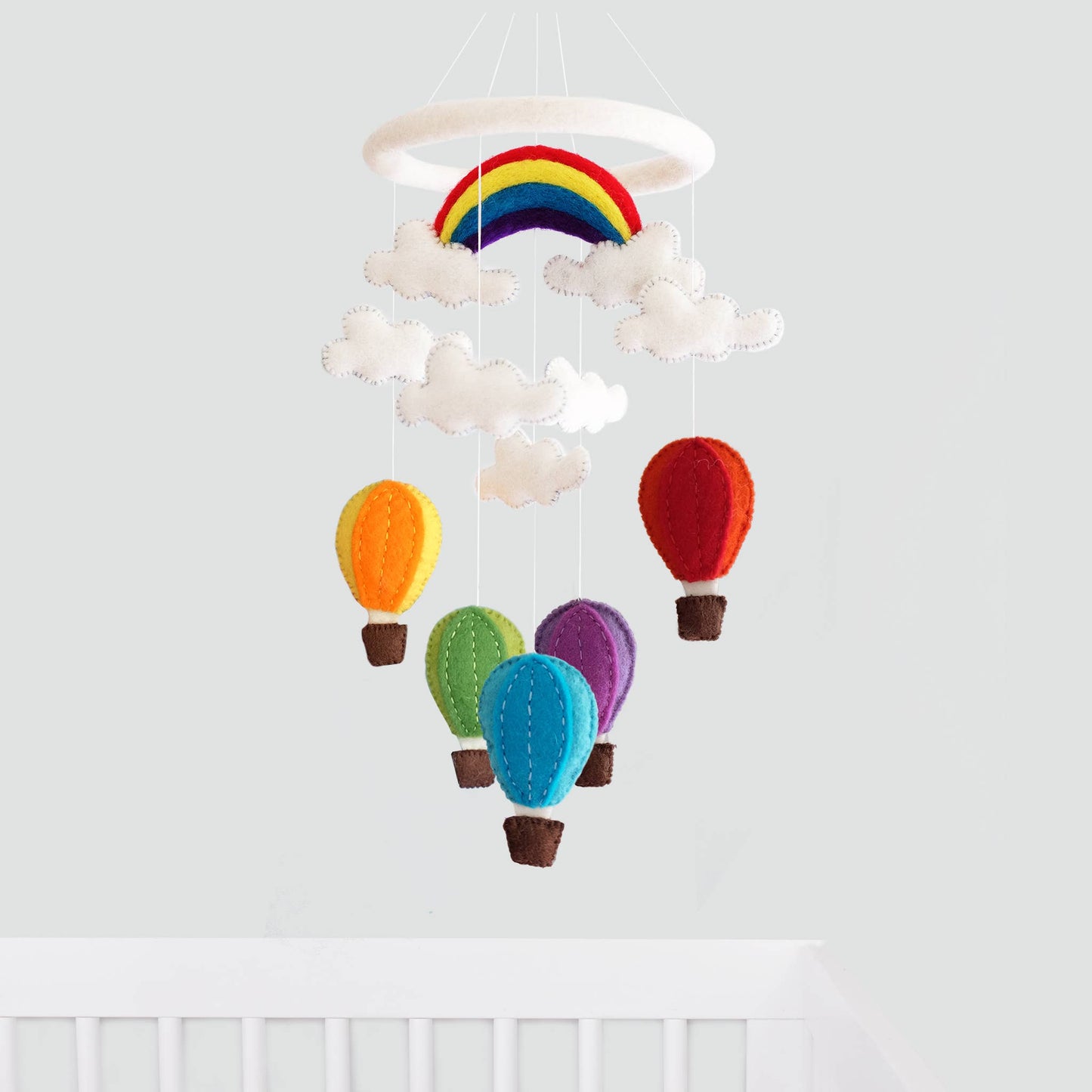 Nursery Cot Mobile - Hot Air Balloon