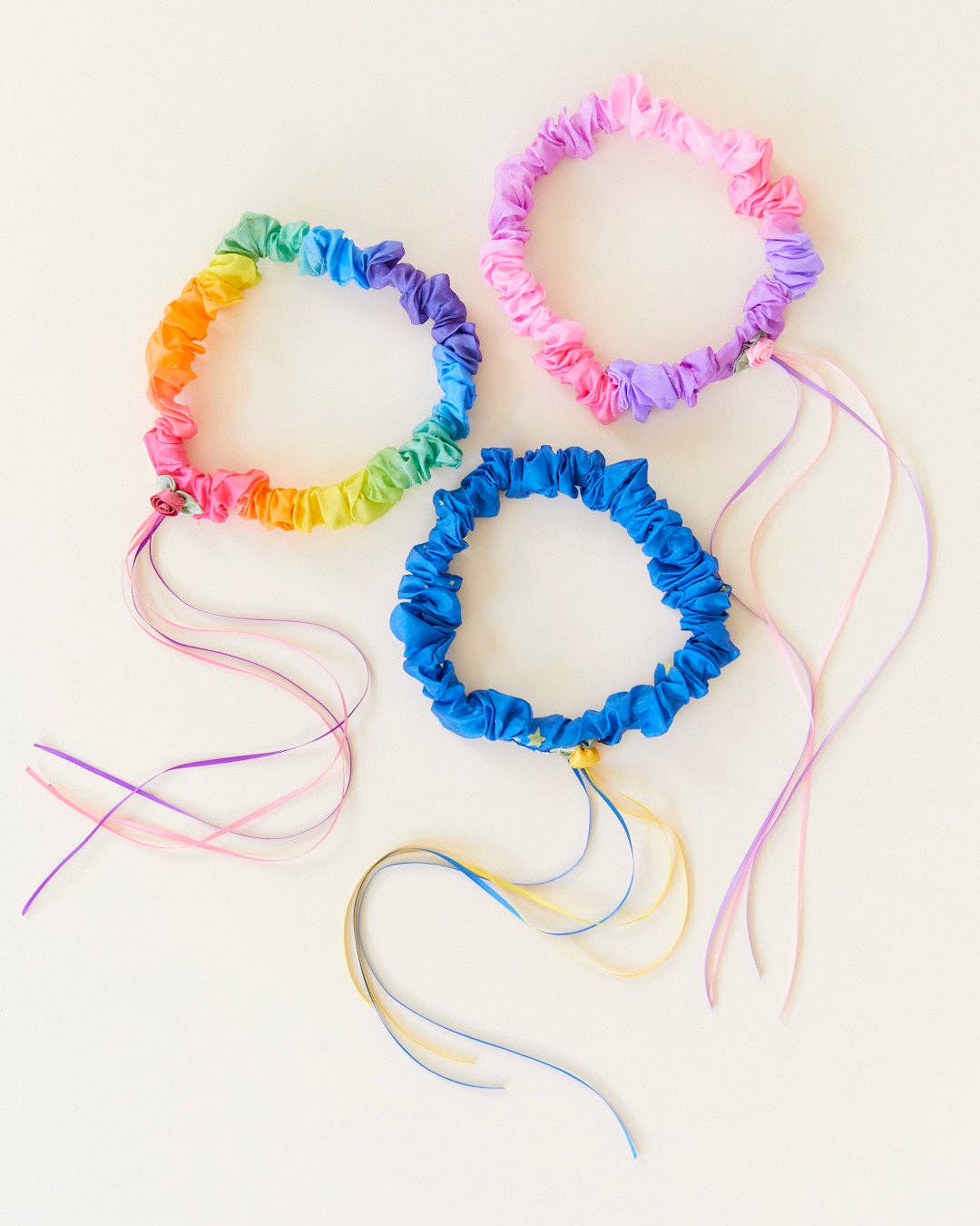 Garlands - 100% Silk Headbands for Dress Up & Pretend Play: 1 / Starry Night