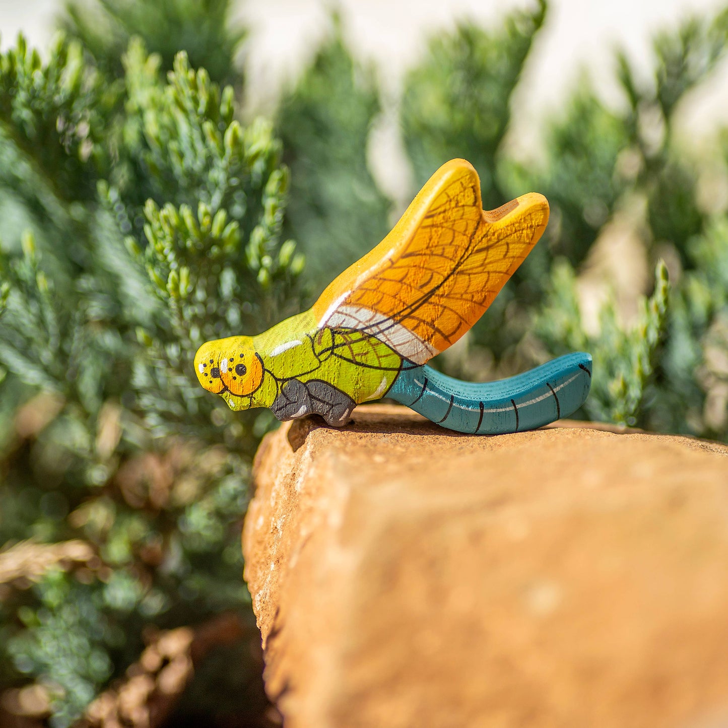 Toy Dragonfly figurine Miniature insect