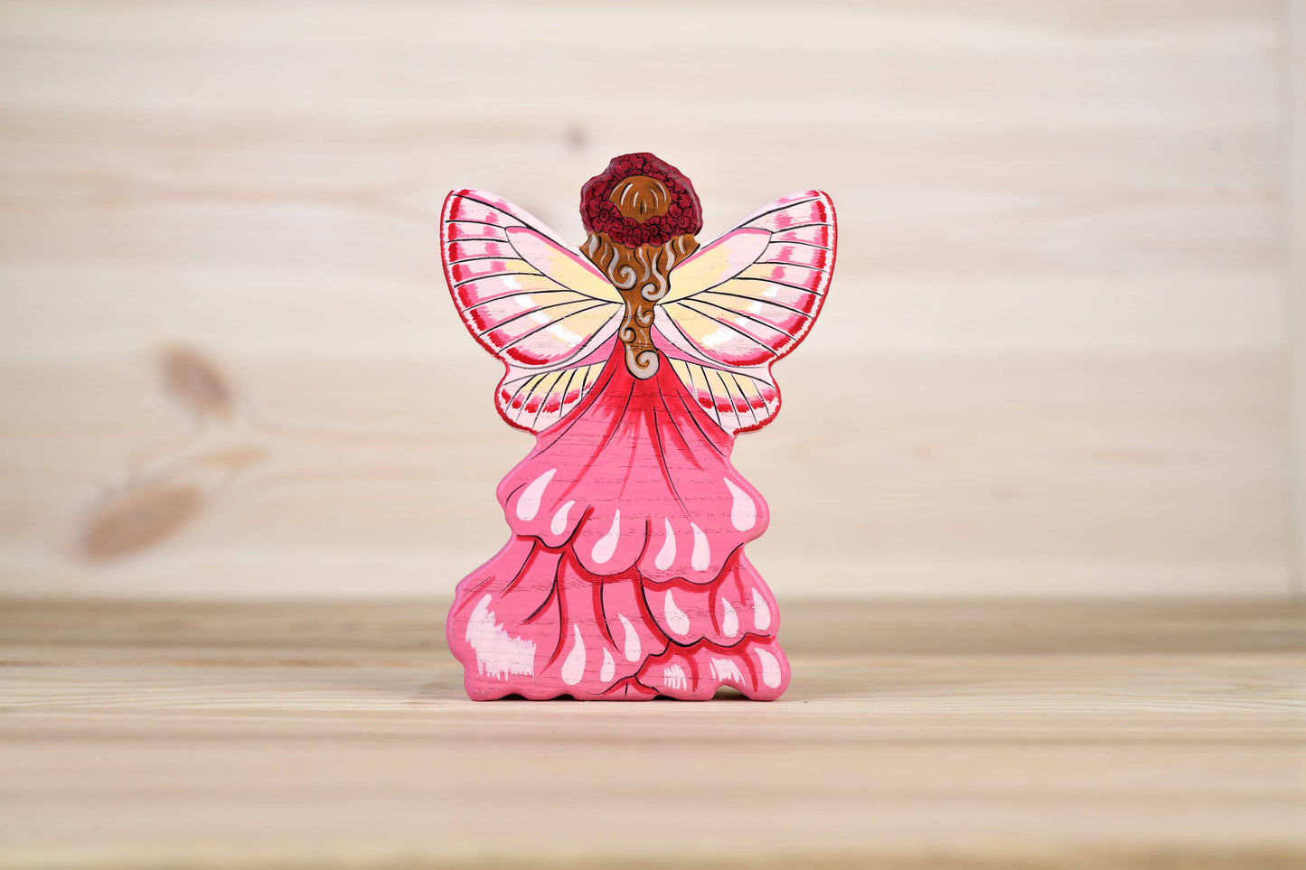 Wooden Big Fairy figurine legendary creature