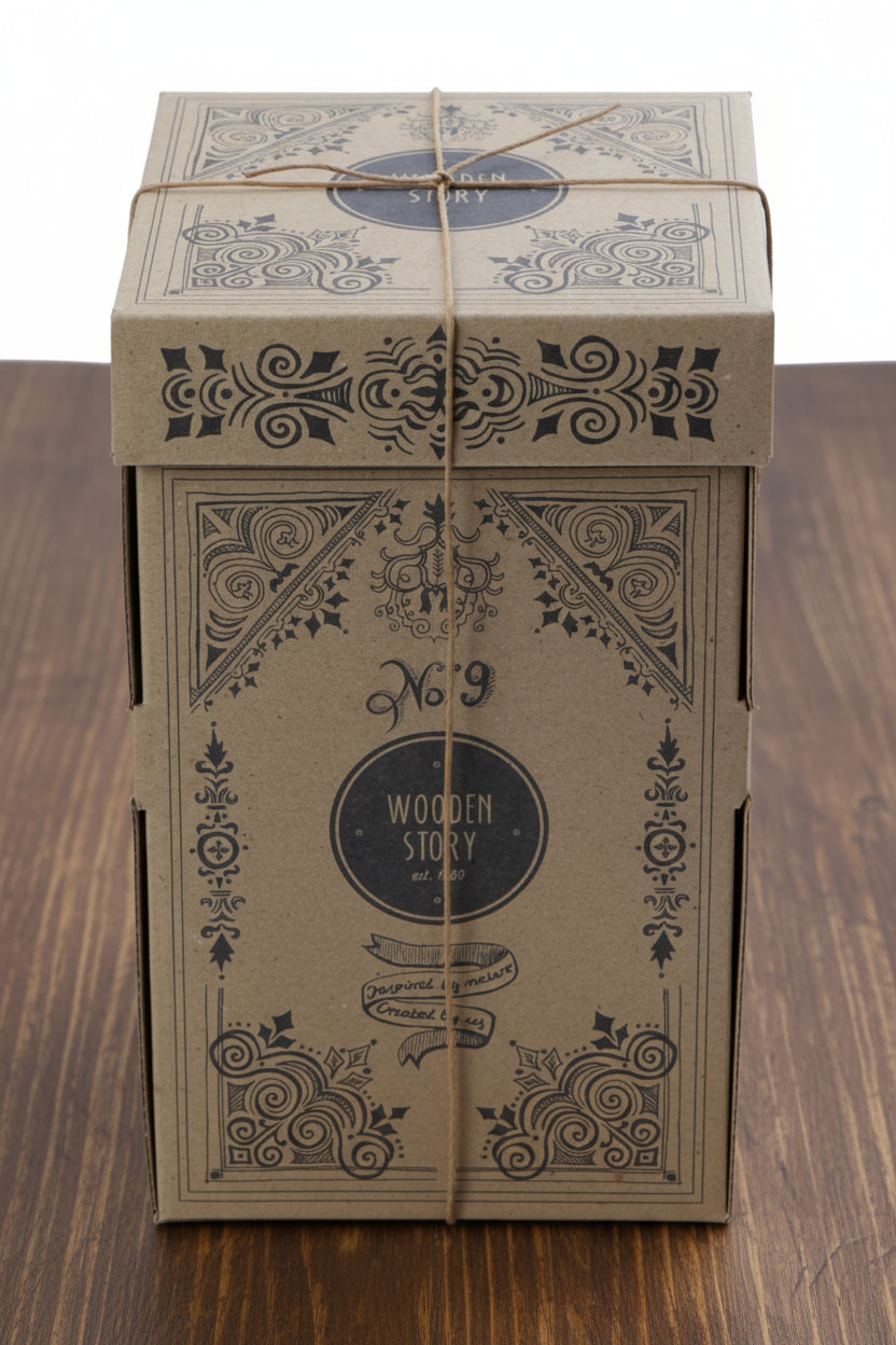 Stacking Montessori Toy Pyramid Natural (6 Months to 24 Months)