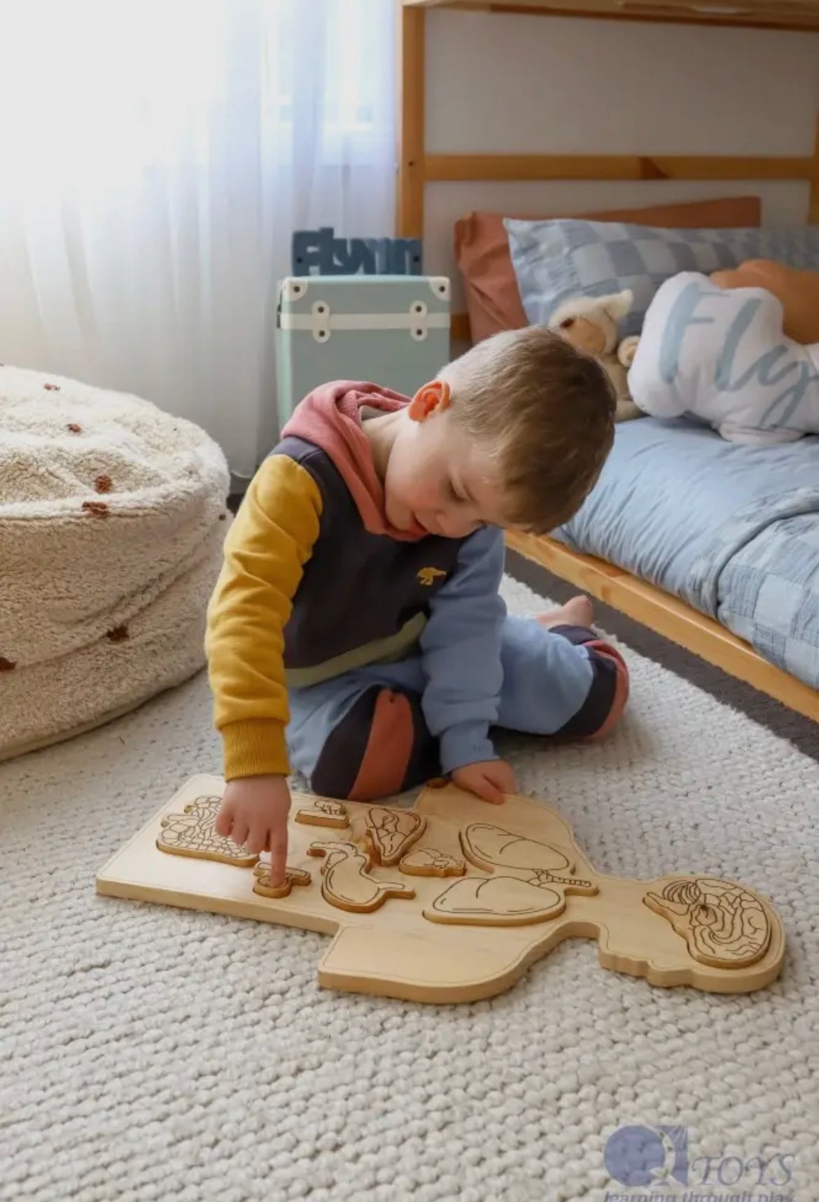 Anatomy Adventure: Wooden Puzzle for Young Explorers