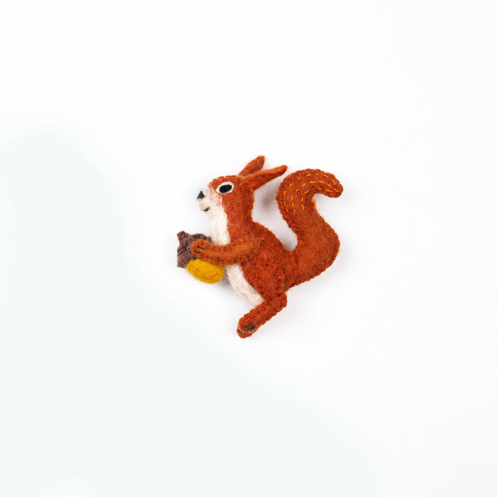 Forest Animal Felt Squirrel