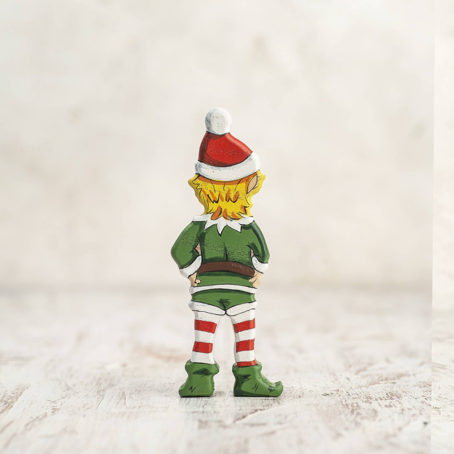 Wooden Christmas Elf Christmas Decor