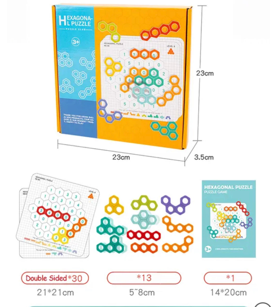 Bee Honeycomb Math Puzzle for Children
