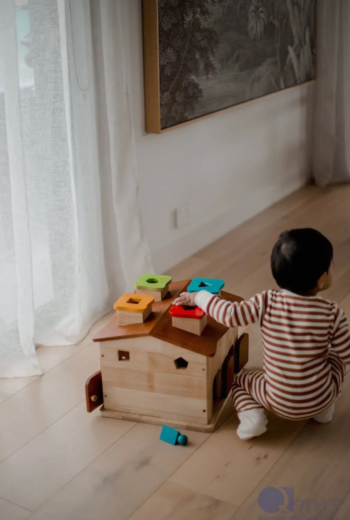 Sorting Cottage & Play House for Toddler