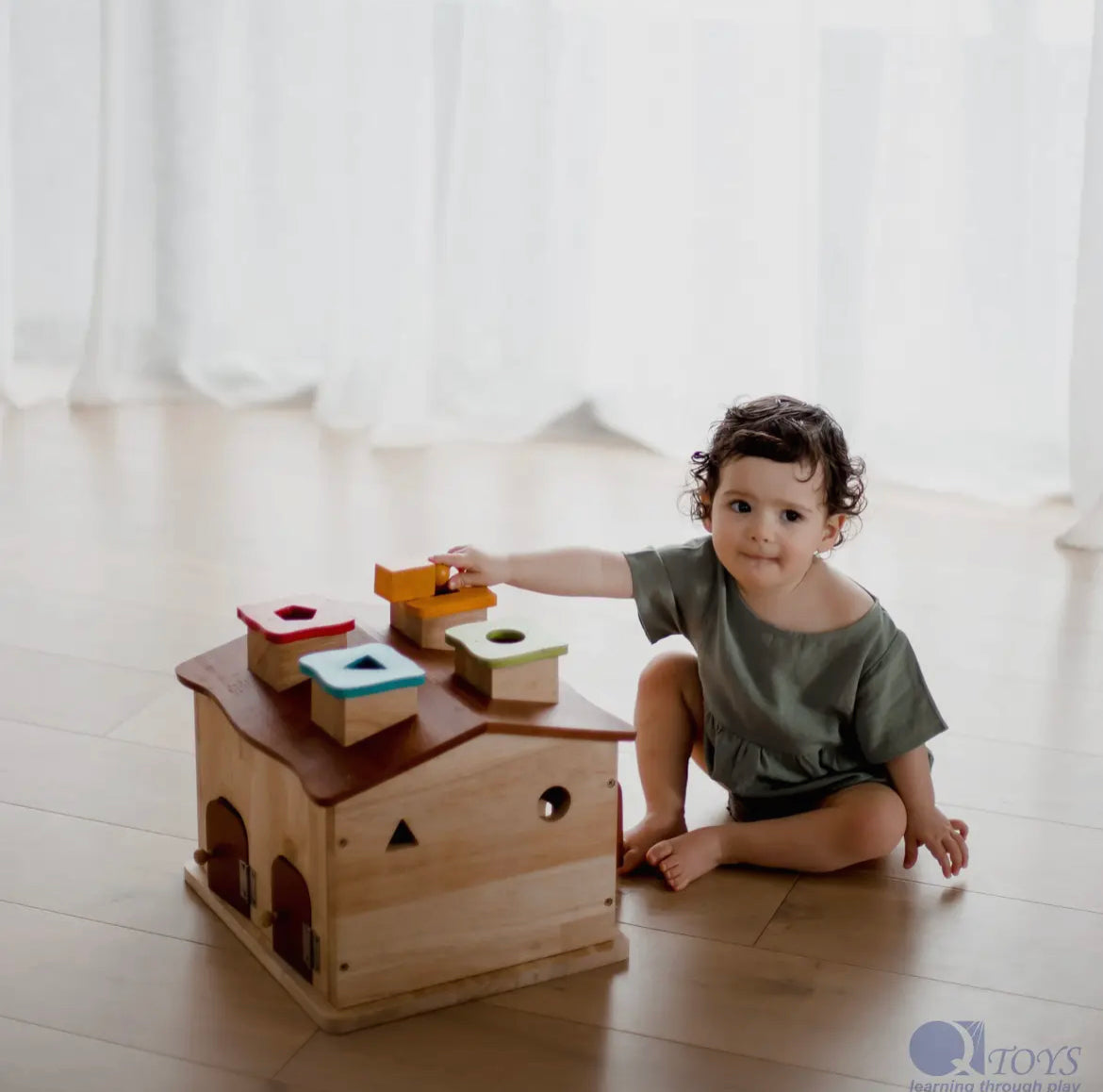 Sorting Cottage & Play House for Toddler