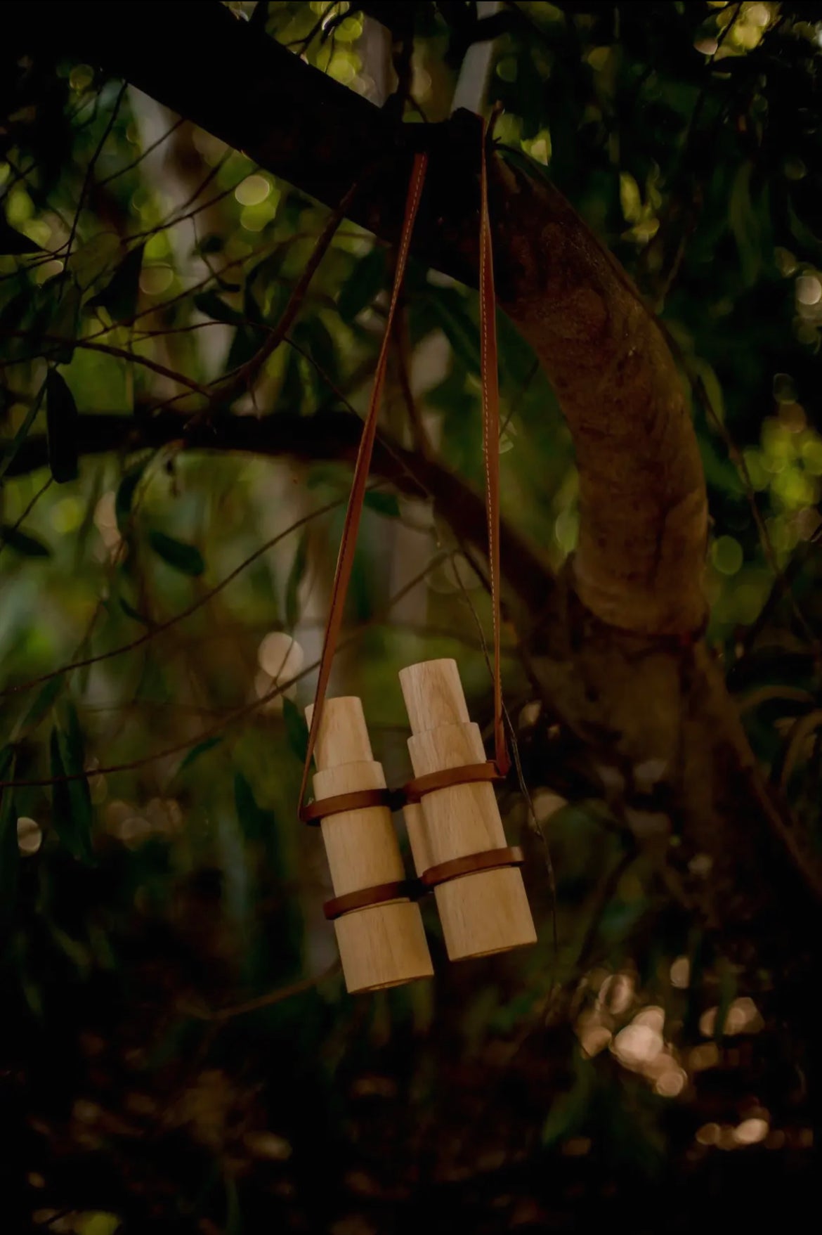 Explore & Play: Eco-Friendly Wooden Binoculars for Kids for Pretend Play