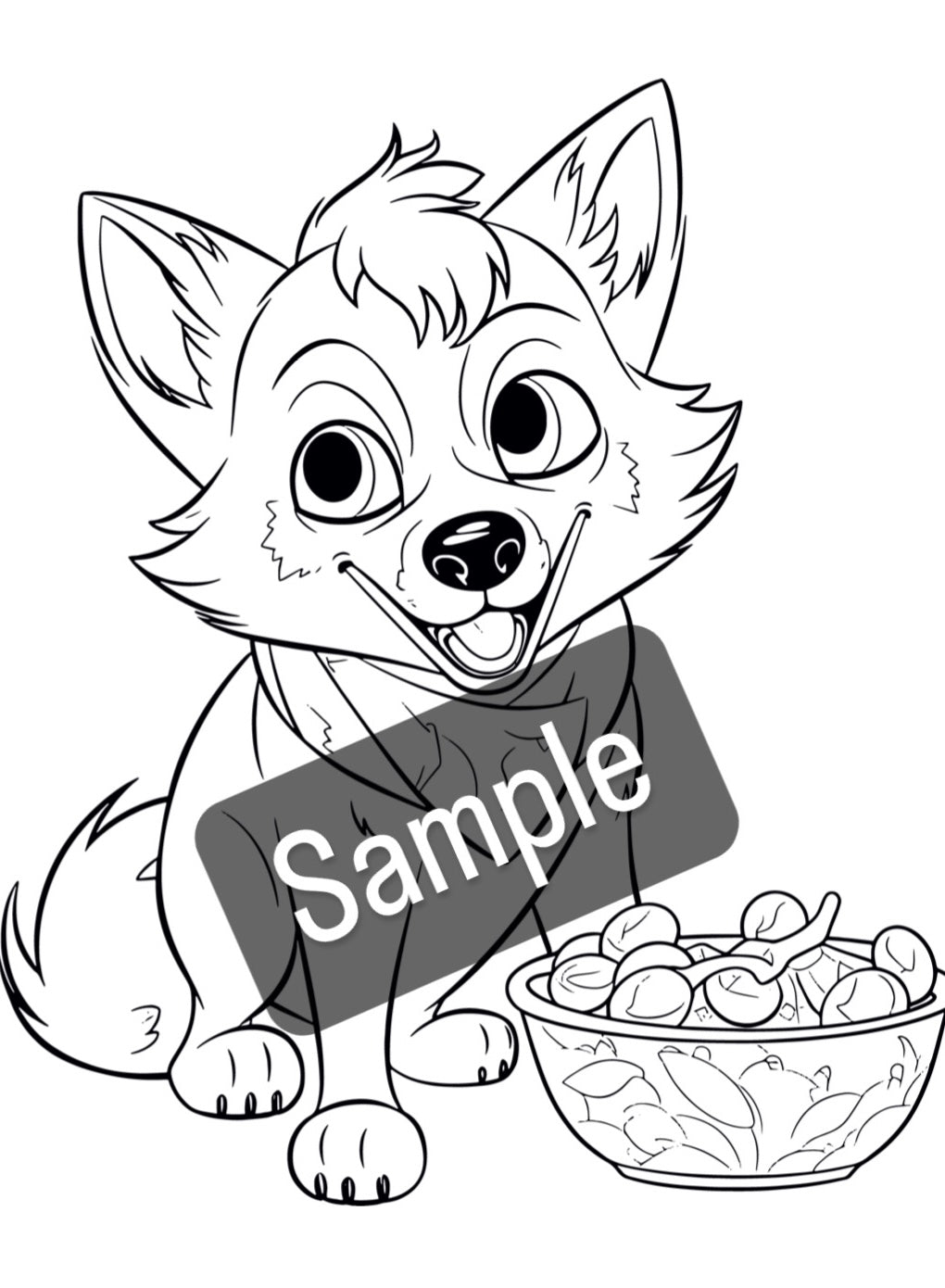 Printable 160 Pages of Sketches, Animal Outlines, Cuttable & Colouring Book (pdf file) for Toddlers & Kids