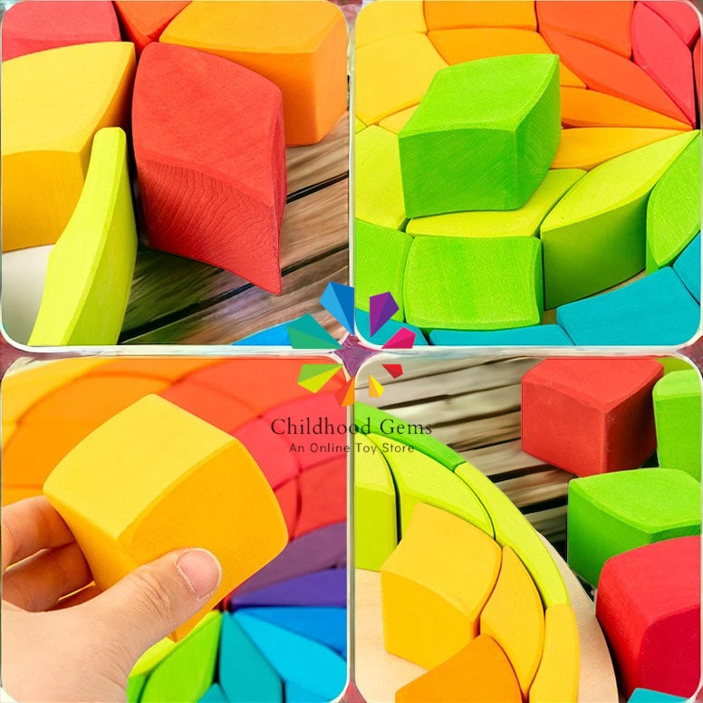 LARGE Color Spiral/Helix Creative Puzzle