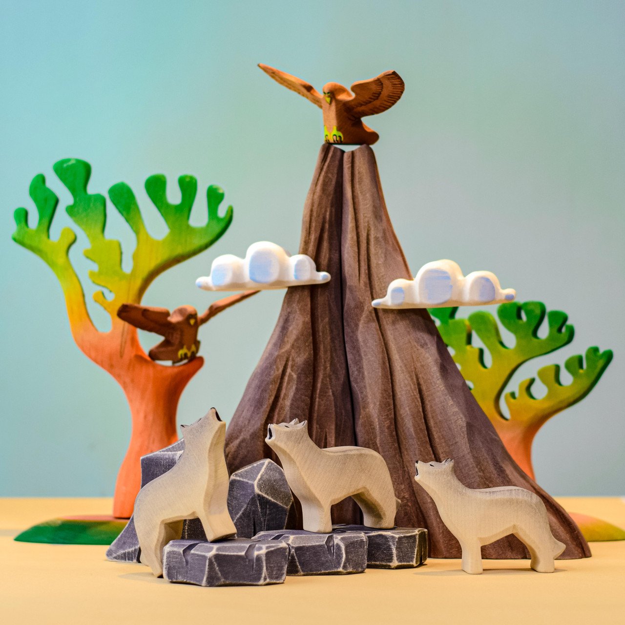 Bumbu Toy Volcano, Lava and Clouds - Pre-Order