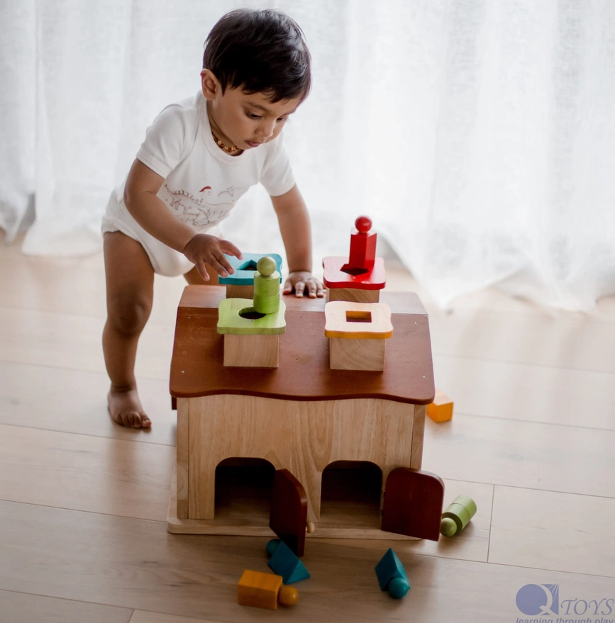 Sorting Cottage & Play House for Toddler