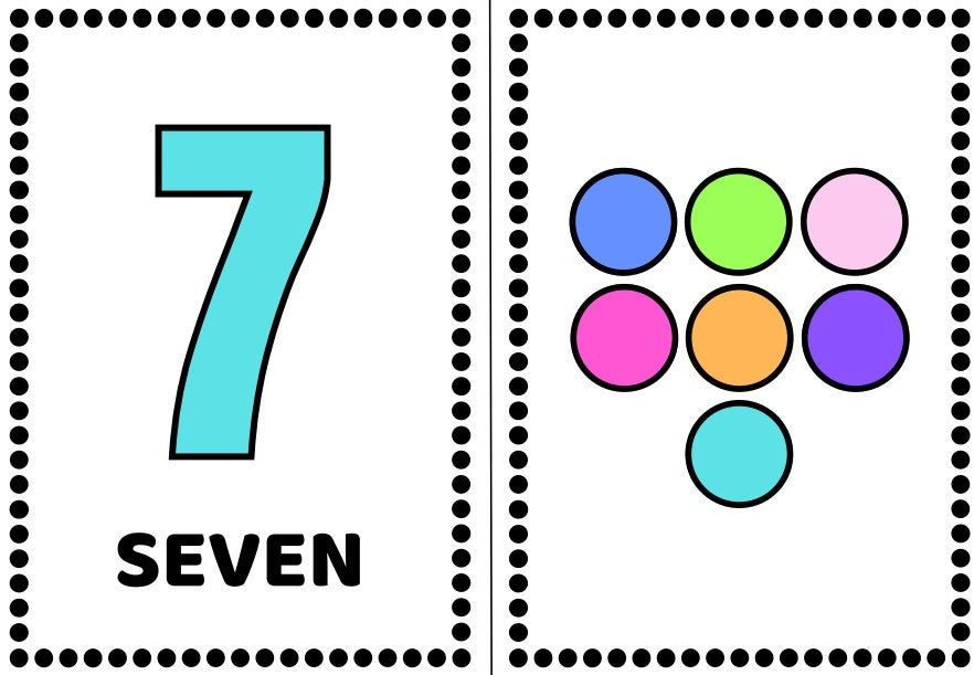 Free Downloadable Learning Counting (1 to 10) File (pdf)