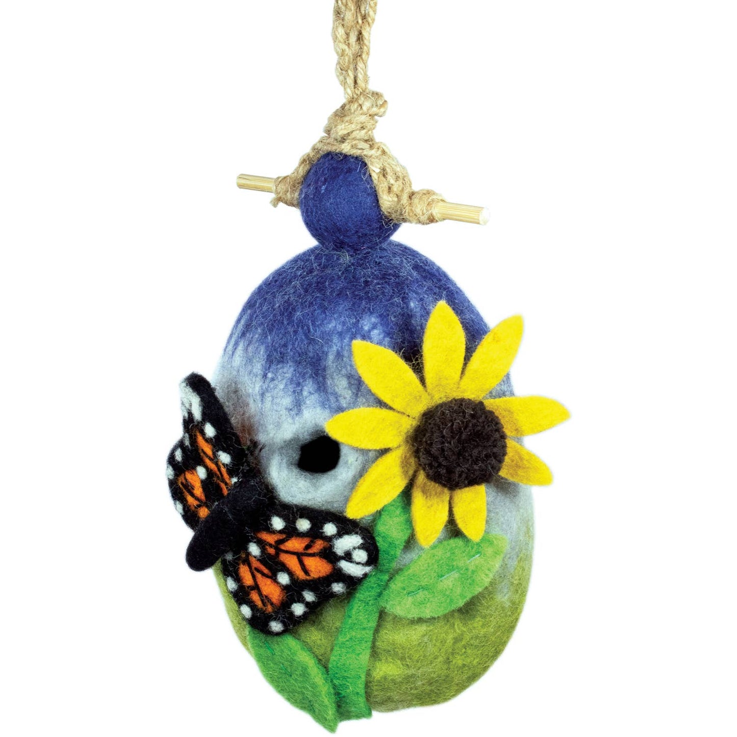 Whimsical Butterfly Garden Birdhouse | Birdnester
