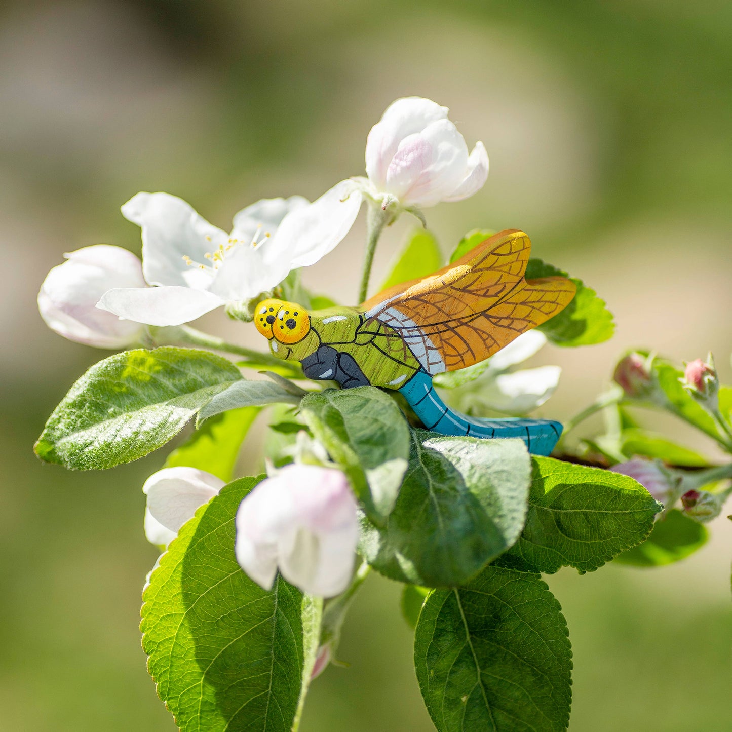 Toy Dragonfly figurine Miniature insect