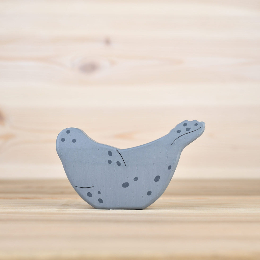 Wooden Caterpillar Wooden Seal