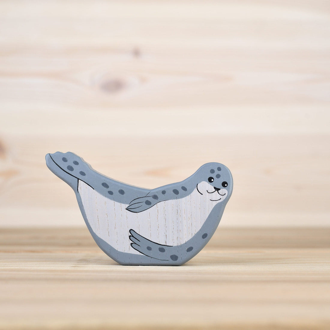 Wooden Caterpillar Wooden Seal