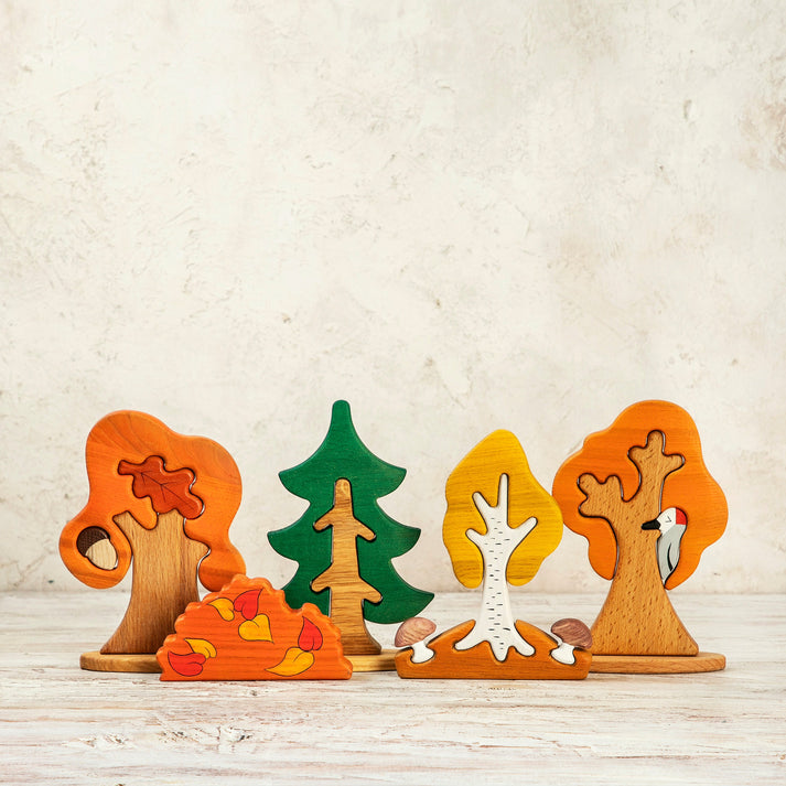 Wooden Autumn | Fall Bush