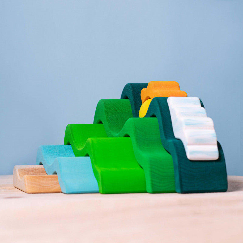 Bumbu Toys Mountains, Cloud and Sun