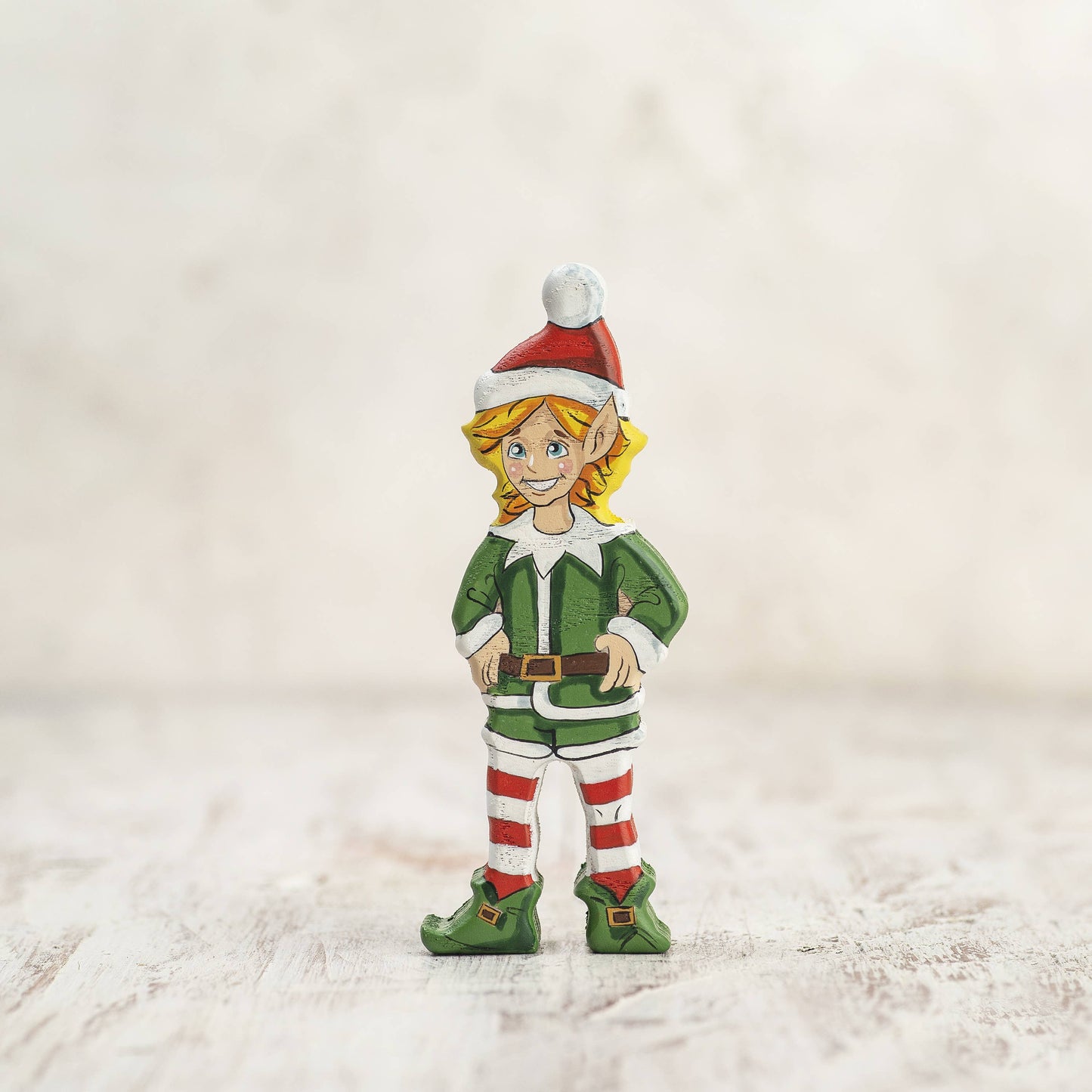 Wooden Christmas Elf Christmas Decor