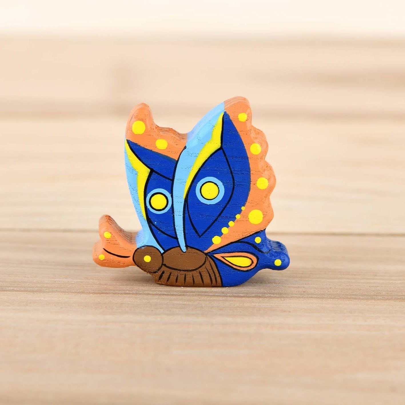 Toy Butterfly figurine Miniature animal Insect