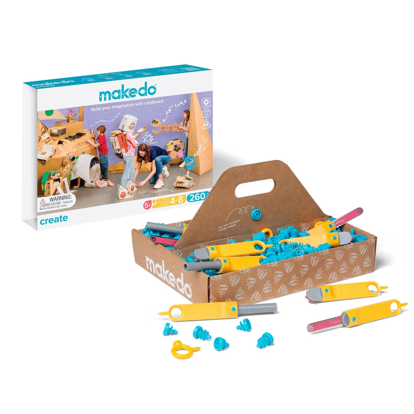 Makedo - Create Kit | Makedo Cardboard Construction