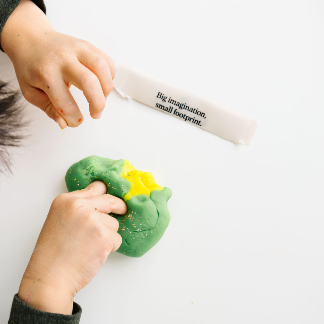 Glitter Dough | Natural Play Dough with Different Themes