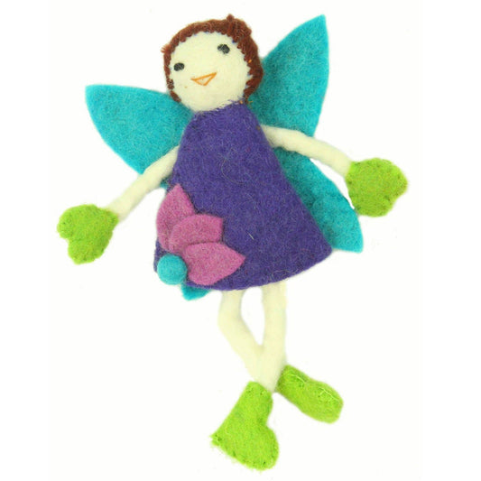 Global Crafts - Brown Hair Felt Tooth Fairy Pillow