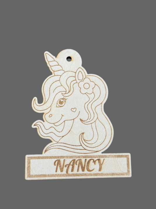 Customized School Bag Name Tag
