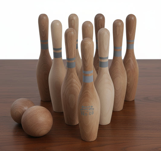 Bowling Natural Wooden game