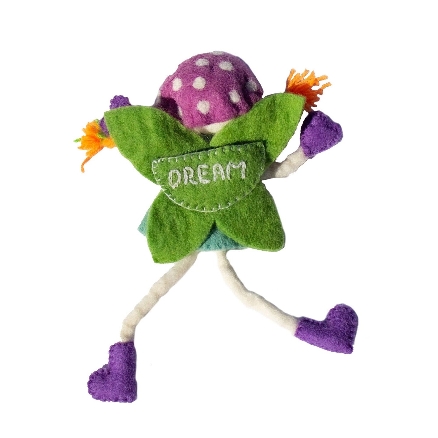 Global Crafts - Mushroom Bonnet Tooth Fairy Pillow Ginger Lavender