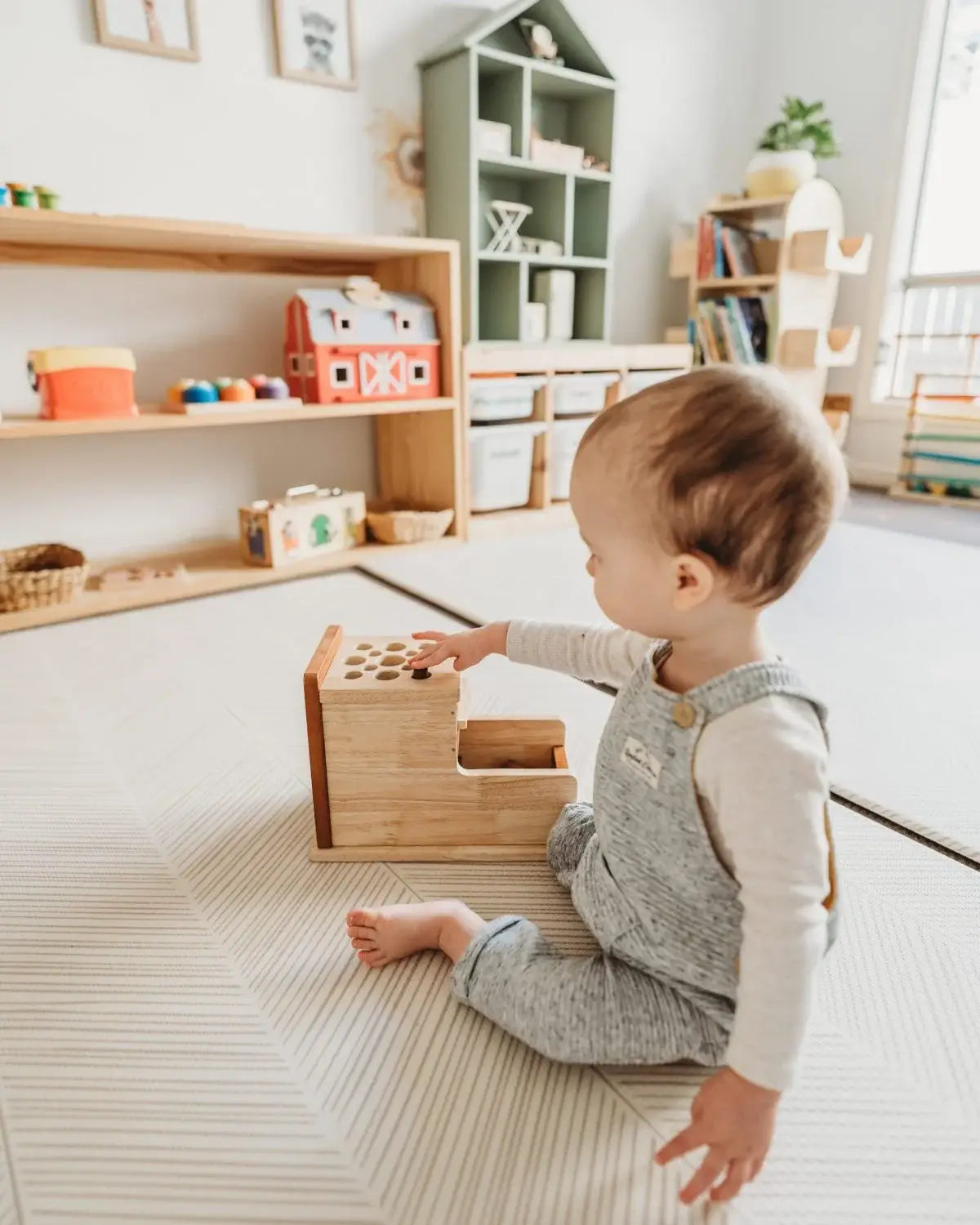 Montessori LARGE Shape and Size Sorting Box