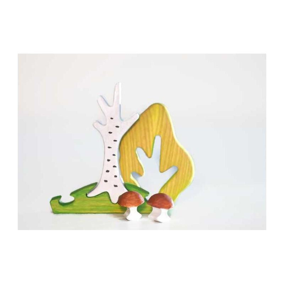 Wooden Caterpillar Birch Tree Puzzle