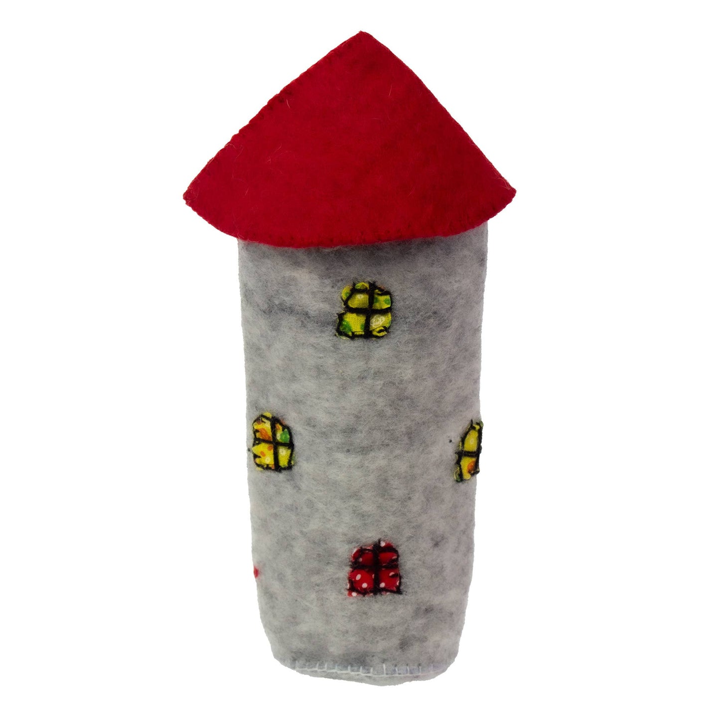 Global Crafts - 11" Handcrafted Felt Castle