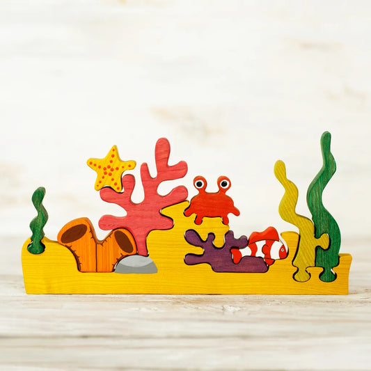 Wooden Coral Reef Puzzle