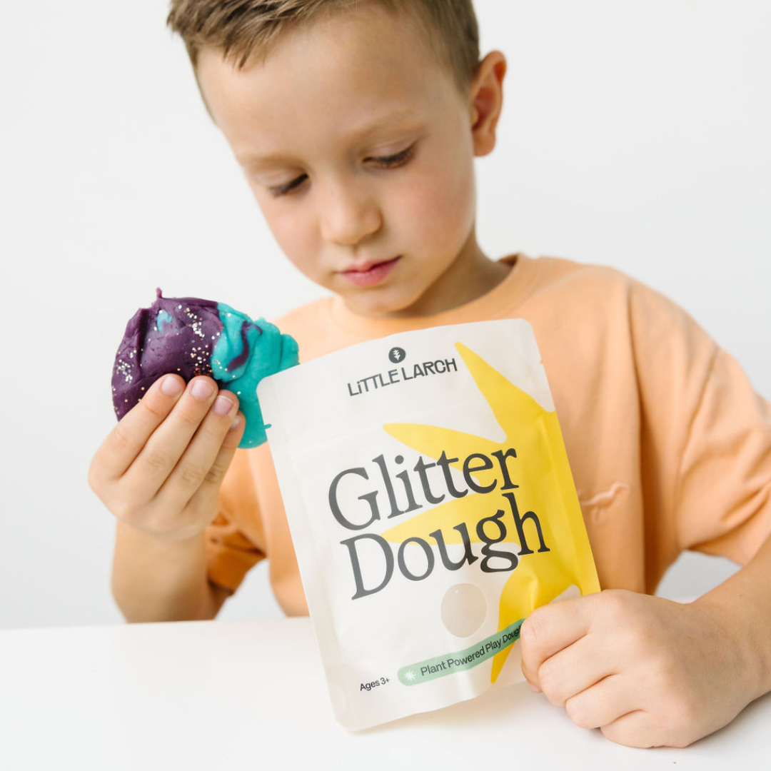 Glitter Dough | Natural Play Dough with Different Themes