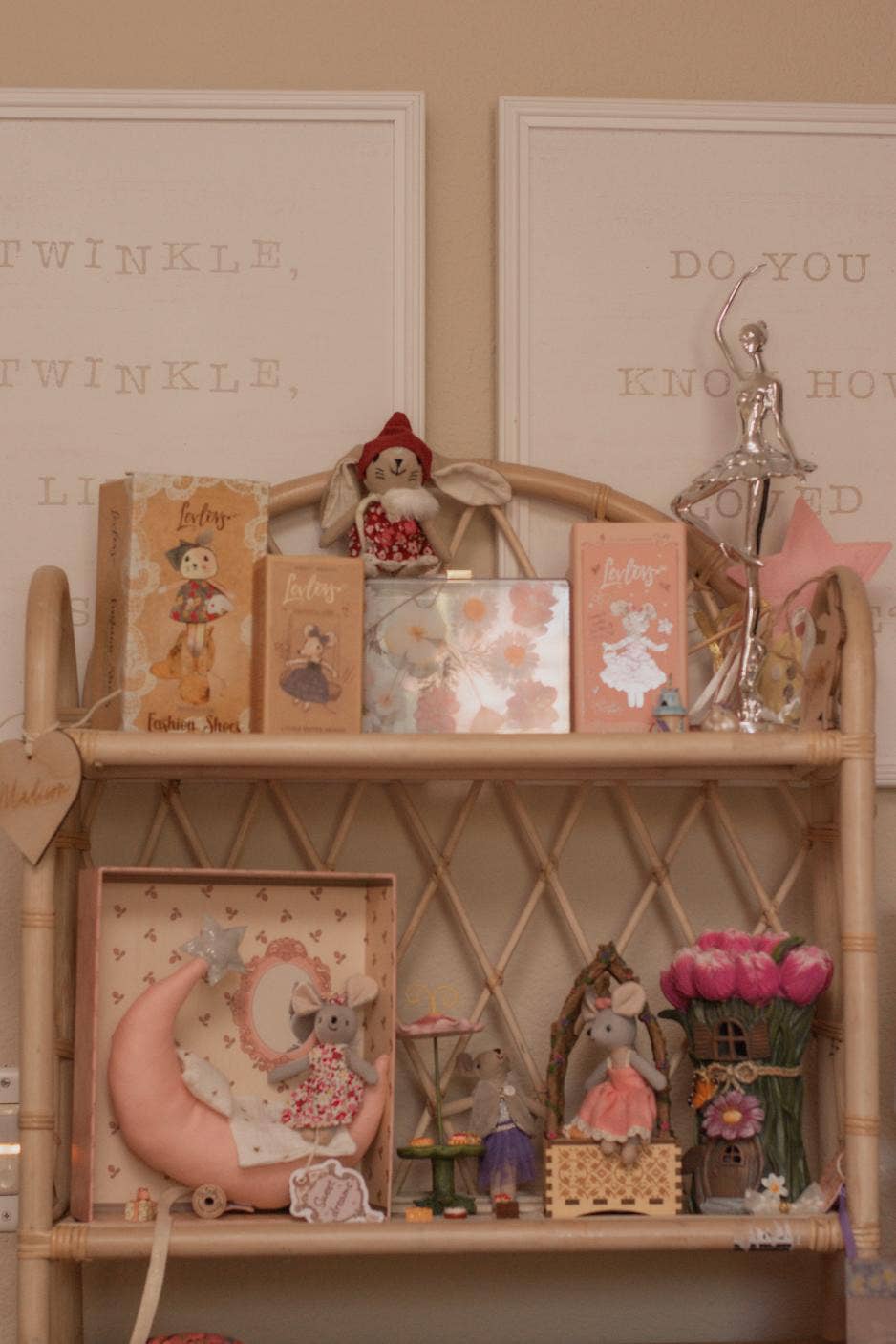 Mouse Lili in a Box with the Bedding Summer Gift