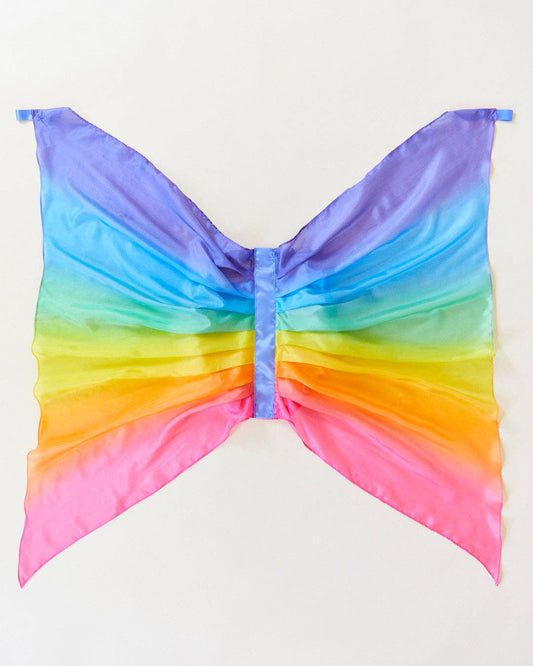 Silk Rainbow Wings - for Fairy Dress-Up Play