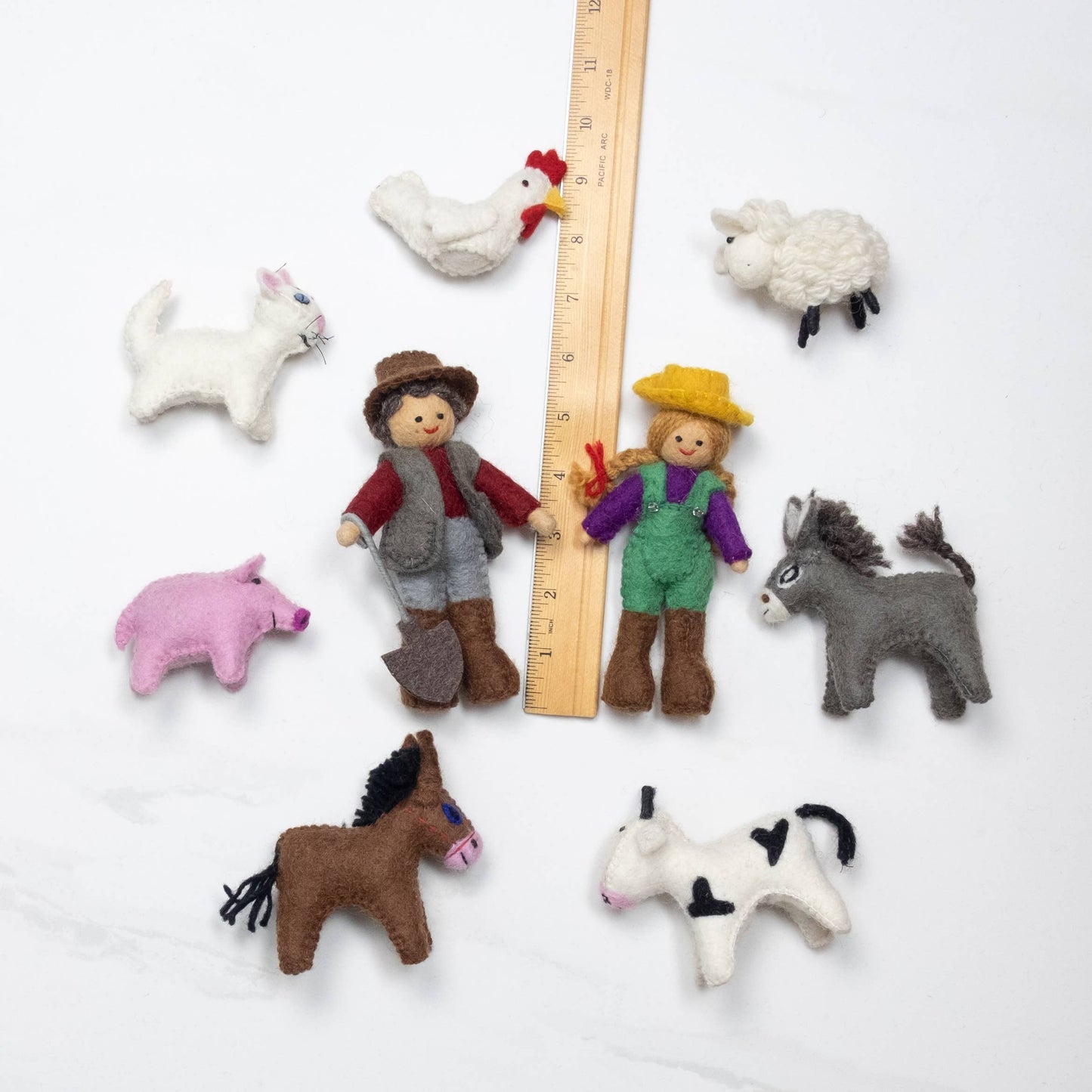 Finger Puppets - Activity Kit - Red Barn Farmhouse Set