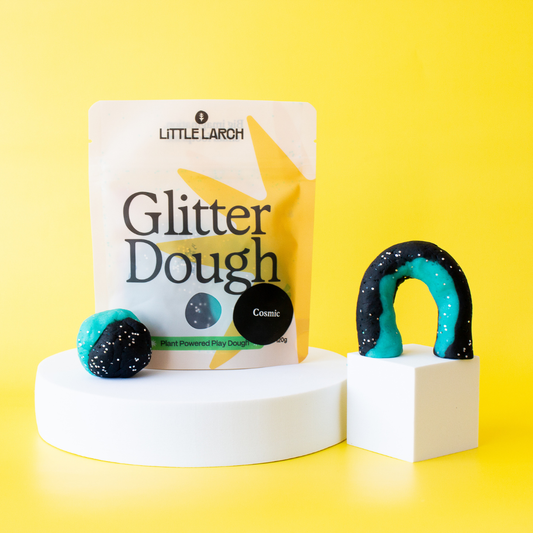 Glitter Dough | Natural Play Dough with Different Themes