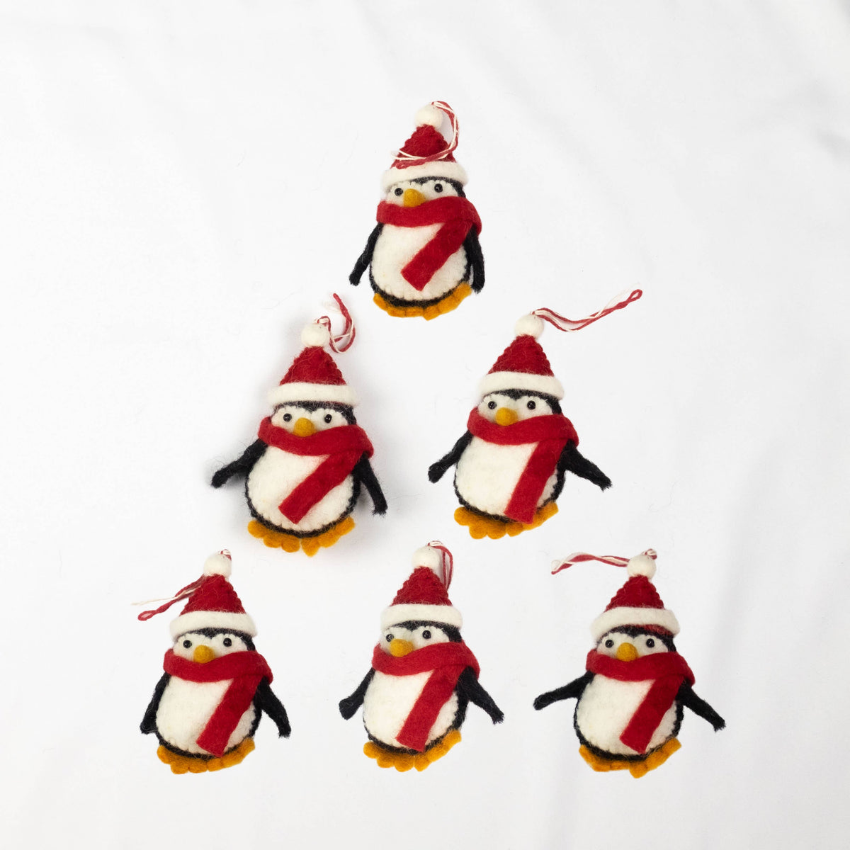 Holiday Ornament - Christmas Penguins