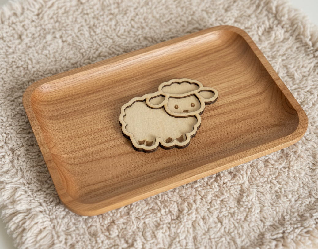 Farm Theme Mini Sensory Bin Filler Tray - Crafted in Canada