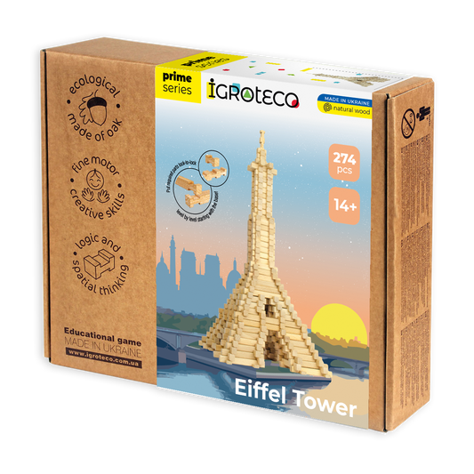 Wooden Construction Set "Eiffel Tower"
