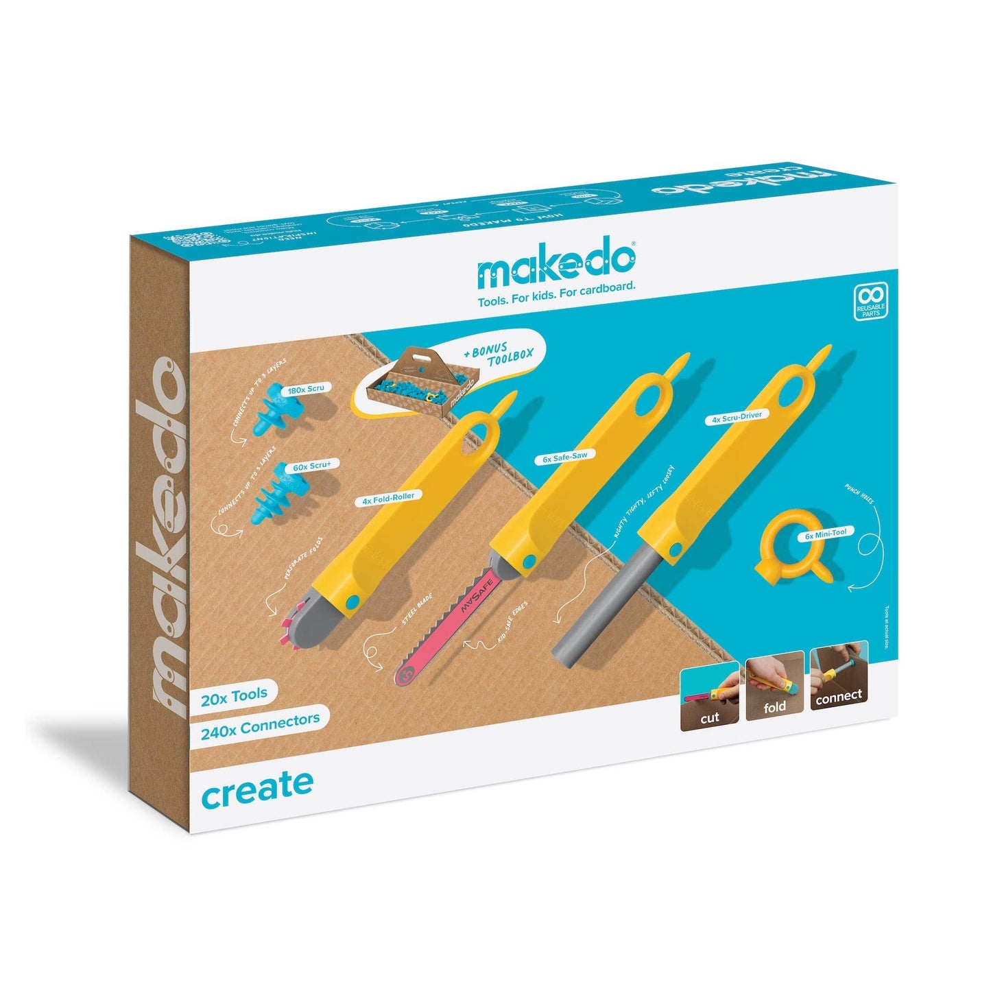 Makedo - Create Kit | Makedo Cardboard Construction