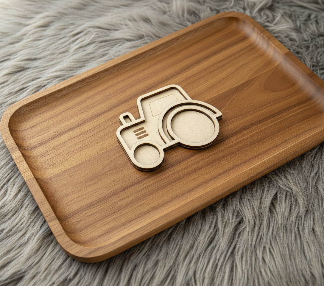 Farm Theme Mini Sensory Bin Filler Tray - Crafted in Canada