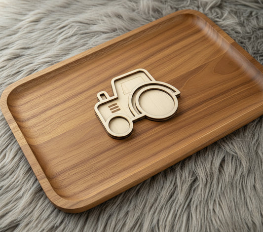 Farm Theme Mini Sensory Bin Filler Tray - Crafted in Canada