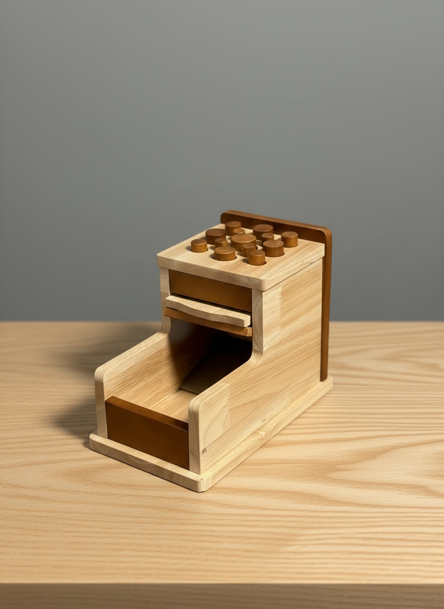 Montessori LARGE Shape and Size Sorting Box