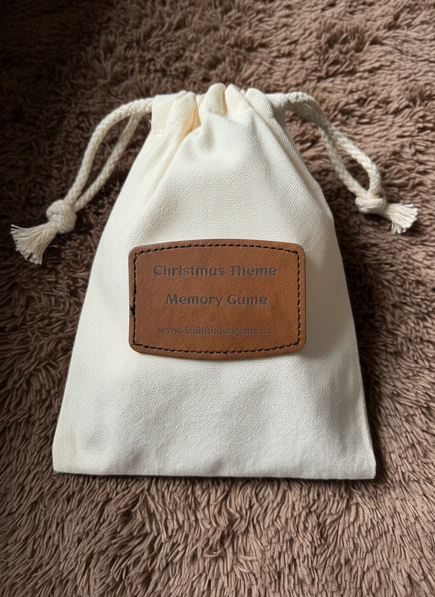 Christmas Memory Matching Game – 24 pcs (Crafted in Canada)